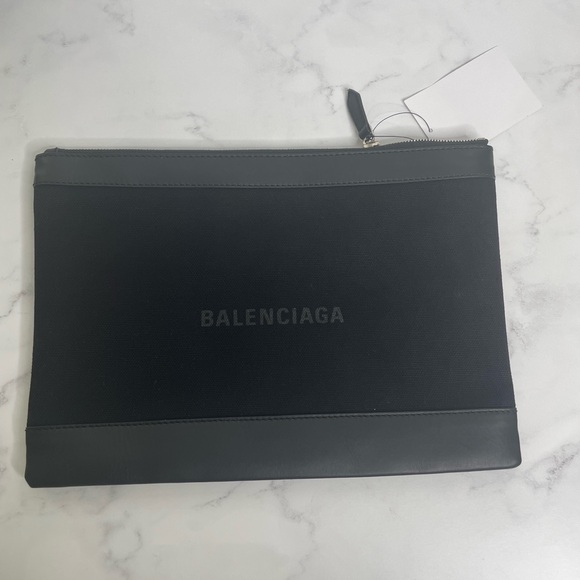 Balenciaga Clip M Pouch Document Case/Clutch Bag - Picture 11 of 13
